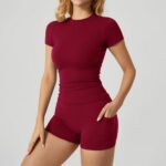 Yoga Set Cross-Border Women‘s Summer Activewear Set | Quick-Dry Running & Yoga Outfit — Style 60739